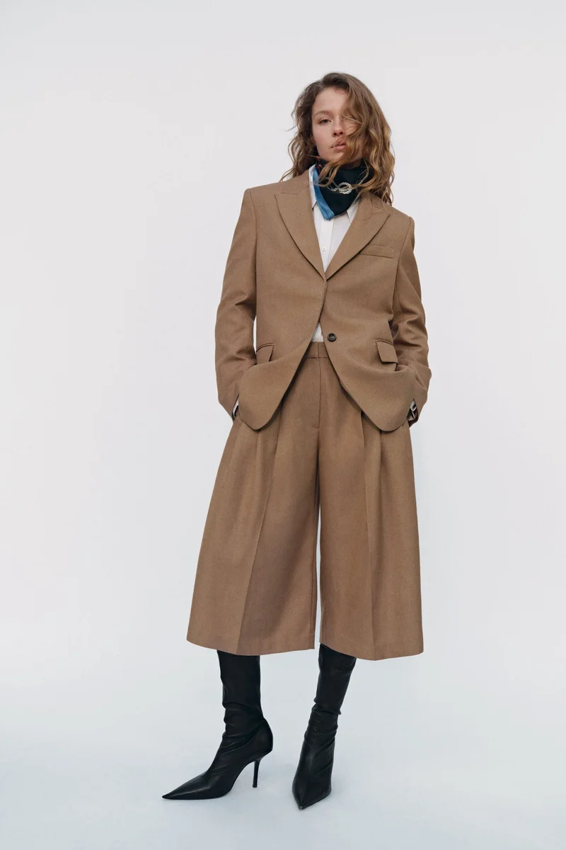 H&M Long twill blazer